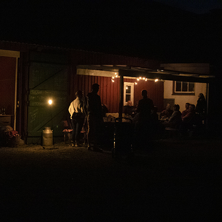 Bild på kvällsbjudning